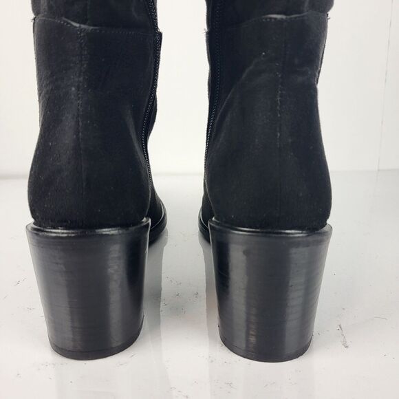 Seychelles Paradise City Leather Over the Knee Boots Black Size 6.5 - Picture 5 of 13